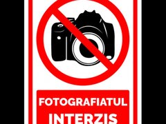 Indicator pentru fotografiatul interzis